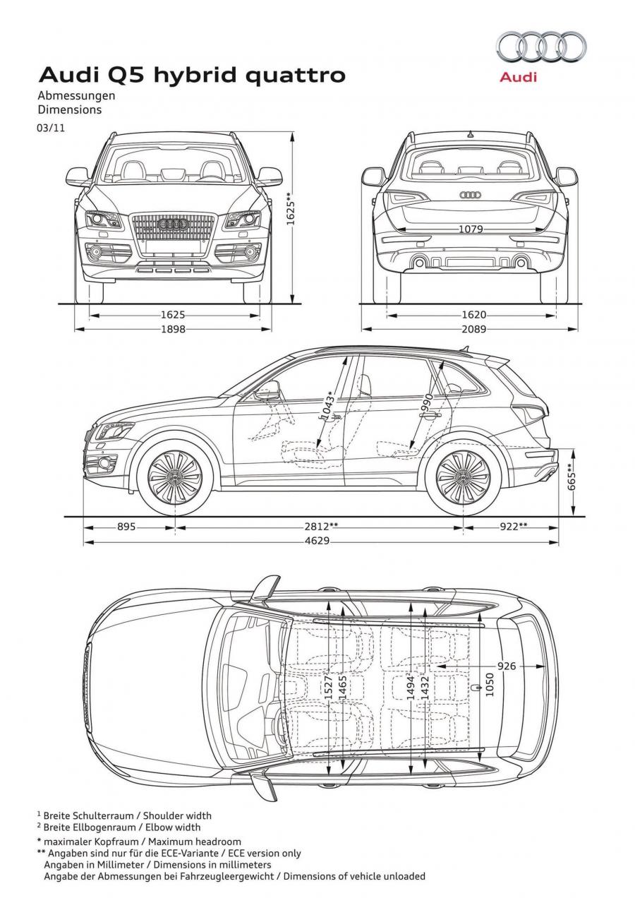 Схема Audi Q5 Hybrid Quattro (8R) 2011 года  (фото 9 из 40)